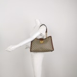 Gucci Padlock Chain Tote GG Coated Canvas with Leather Medium — thumbnail 2