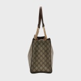 Gucci Padlock Chain Tote GG Coated Canvas with Leather Medium — thumbnail 5