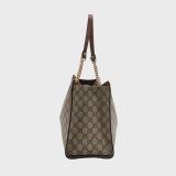 Gucci Padlock Chain Tote GG Coated Canvas with Leather Medium — thumbnail 4