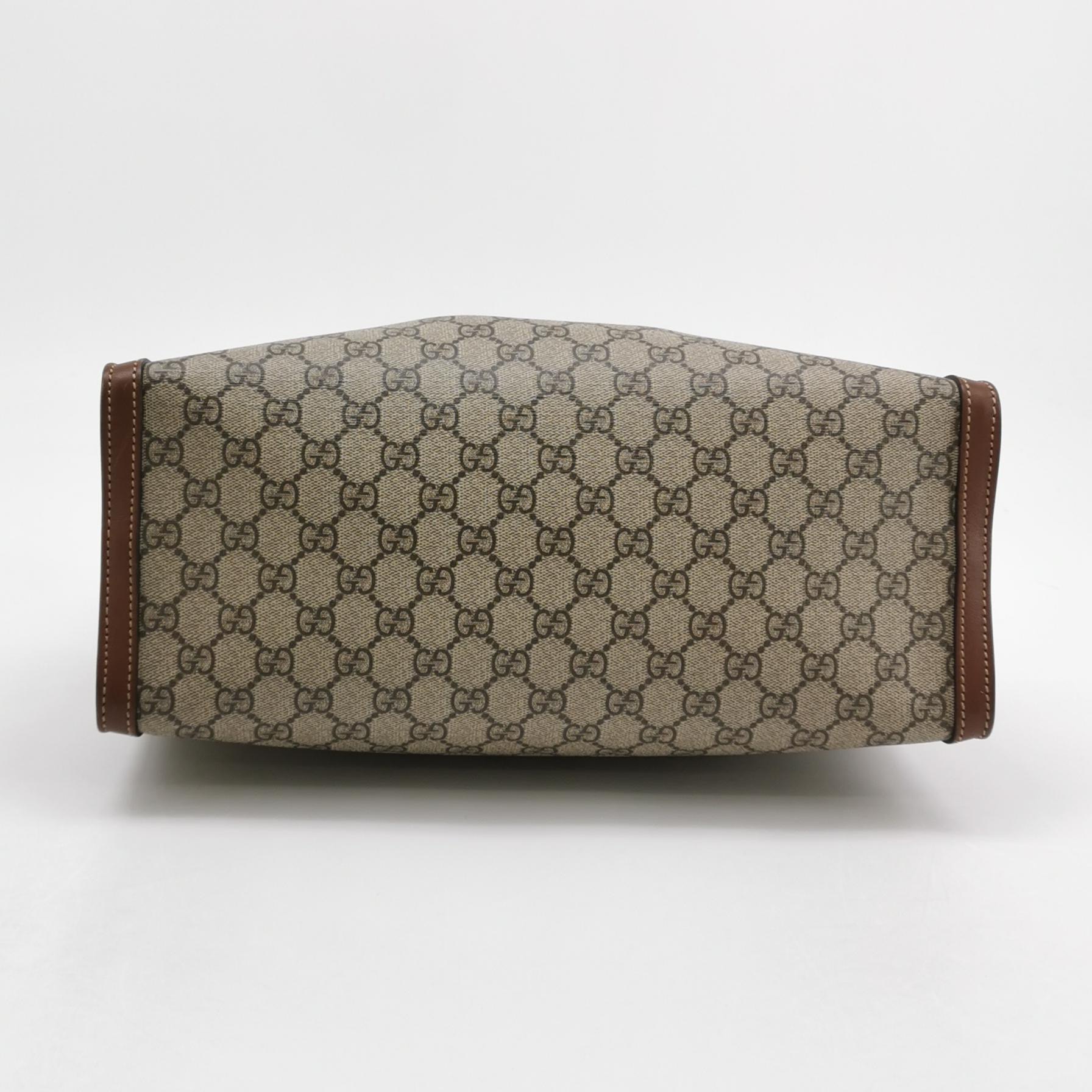 Gucci Padlock Chain Tote GG Coated Canvas with Leather Medium — photo 6 of 16