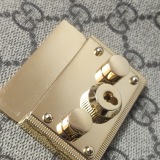 Gucci Padlock Chain Tote GG Coated Canvas with Leather Medium — thumbnail 8