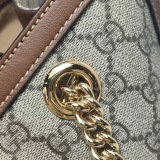 Gucci Padlock Chain Tote GG Coated Canvas with Leather Medium — thumbnail 9