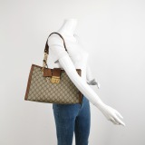 Gucci Padlock Chain Tote GG Coated Canvas with Leather Medium — thumbnail 2