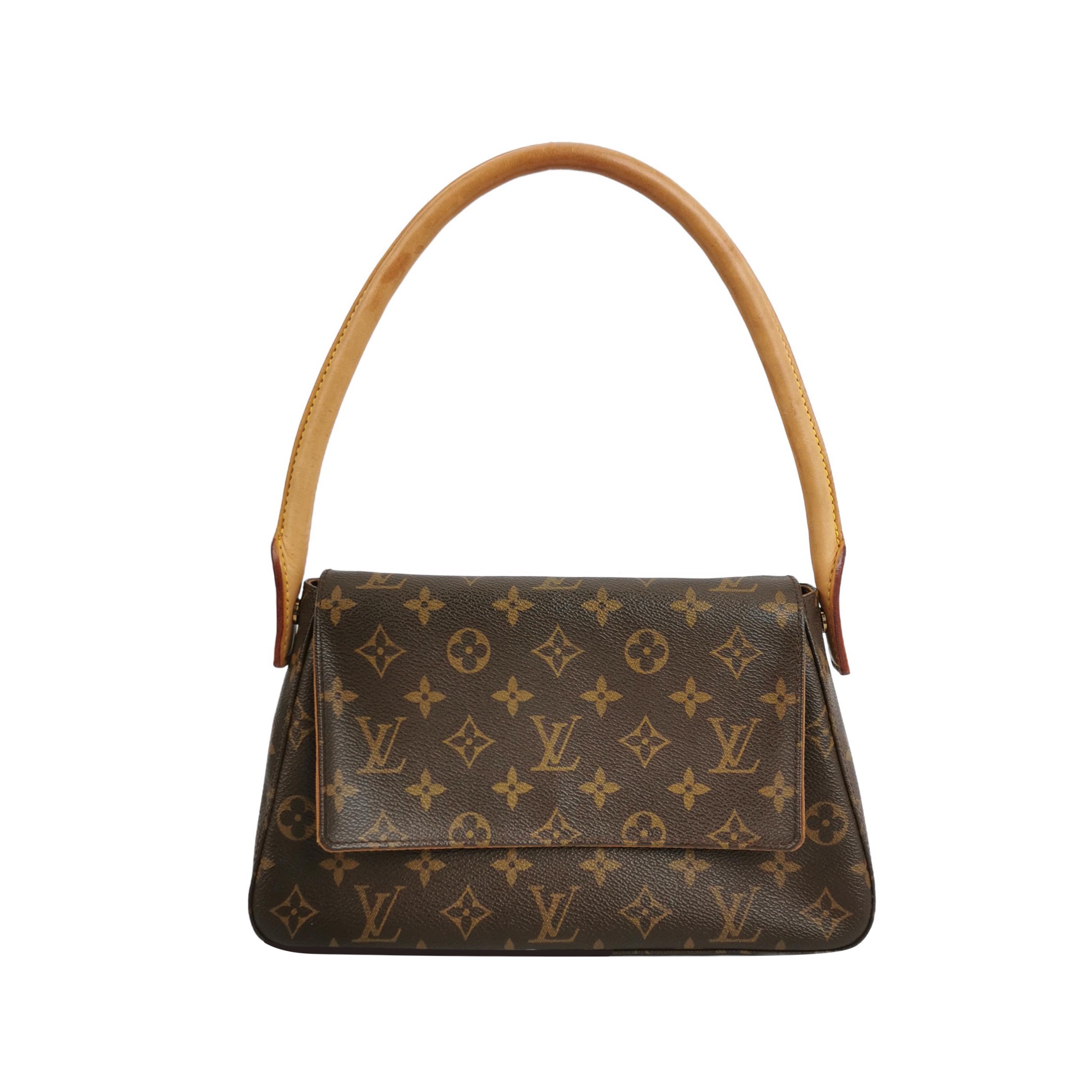 Louis Vuitton(LV) Looping Handbag Monogram Canvas Mini — photo 1 of 15