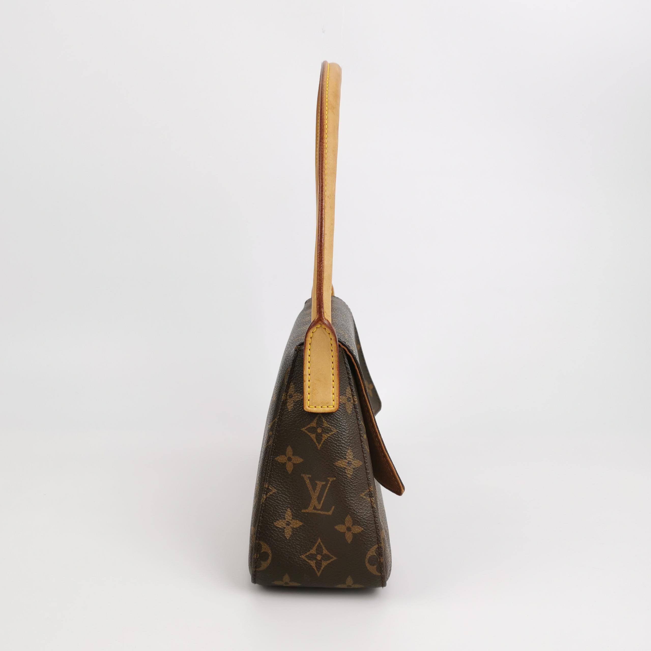 Louis Vuitton(LV) Looping Handbag Monogram Canvas Mini — photo 3 of 15