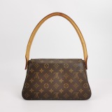 Louis Vuitton(LV) Looping Handbag Monogram Canvas Mini — thumbnail 4