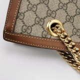 Gucci Padlock Chain Tote GG Coated Canvas with Leather Medium — thumbnail 13