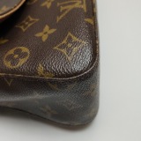 Louis Vuitton(LV) Looping Handbag Monogram Canvas Mini — thumbnail 11