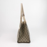 Gucci Padlock Chain Tote GG Coated Canvas with Leather Medium — thumbnail 5