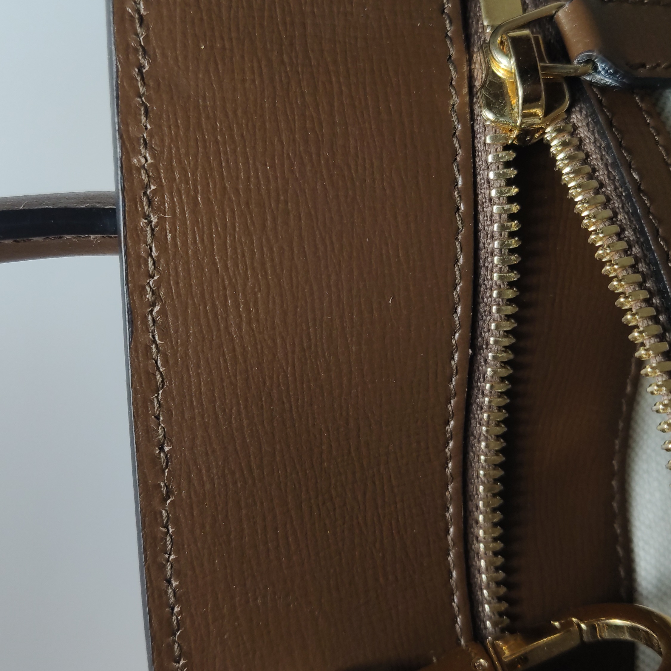 Gucci Structured Top Handle Open Tote GG Coated Canvas Small — photo 10 of 24