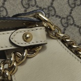Gucci Padlock Chain Tote GG Coated Canvas with Leather Medium — thumbnail 10