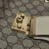 Gucci Padlock Chain Tote GG Coated Canvas with Leather Medium — thumbnail 9