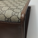 Gucci Structured Top Handle Open Tote GG Coated Canvas Small — thumbnail 15