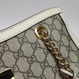 Gucci Padlock Chain Tote GG Coated Canvas with Leather Medium — thumbnail 10