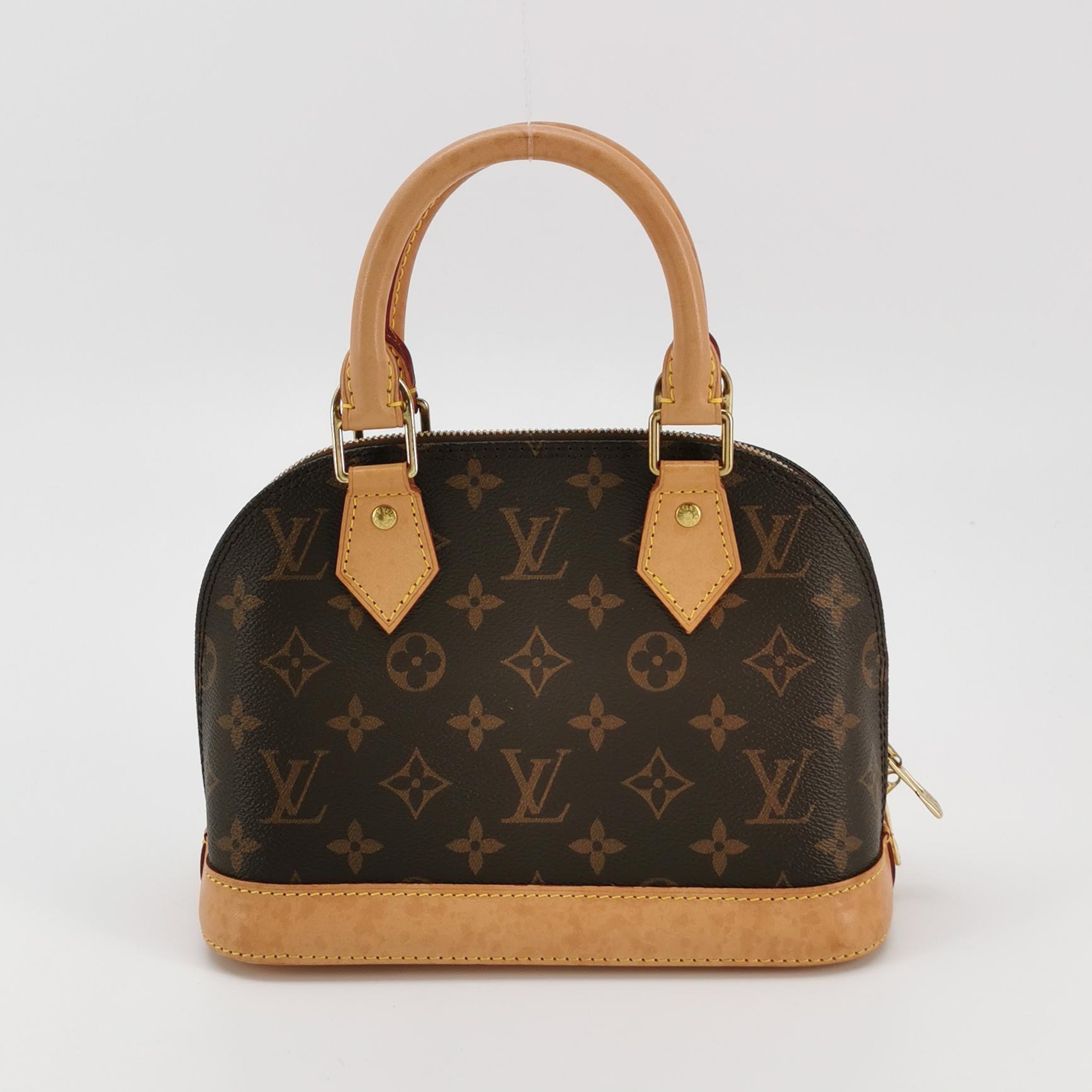 Louis Vuitton(LV) Alma Handbag Monogram Canvas BB — photo 5 of 19