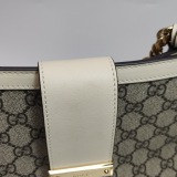 Gucci Padlock Chain Tote GG Coated Canvas with Leather Medium — thumbnail 11