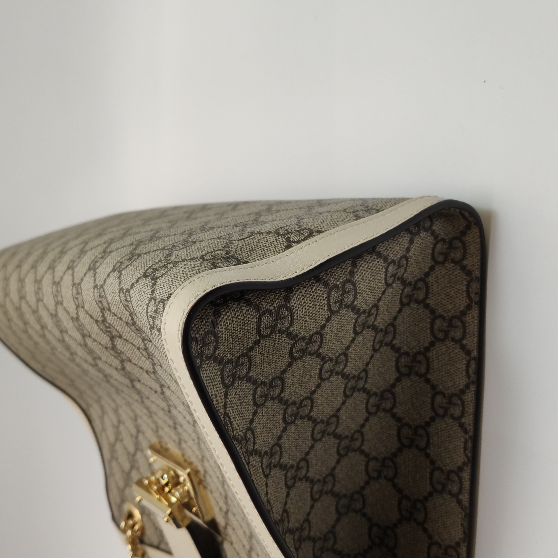 Gucci Padlock Chain Tote GG Coated Canvas with Leather Medium — photo 12 of 13