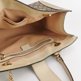 Gucci Padlock Chain Tote GG Coated Canvas with Leather Medium — thumbnail 6
