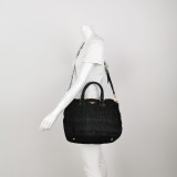 Prada Gaufre Convertible Tote Leather and Tessuto Large — thumbnail 2