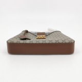 Gucci Padlock Chain Shoulder Bag GG Coated Canvas with Leather Medium — thumbnail 6