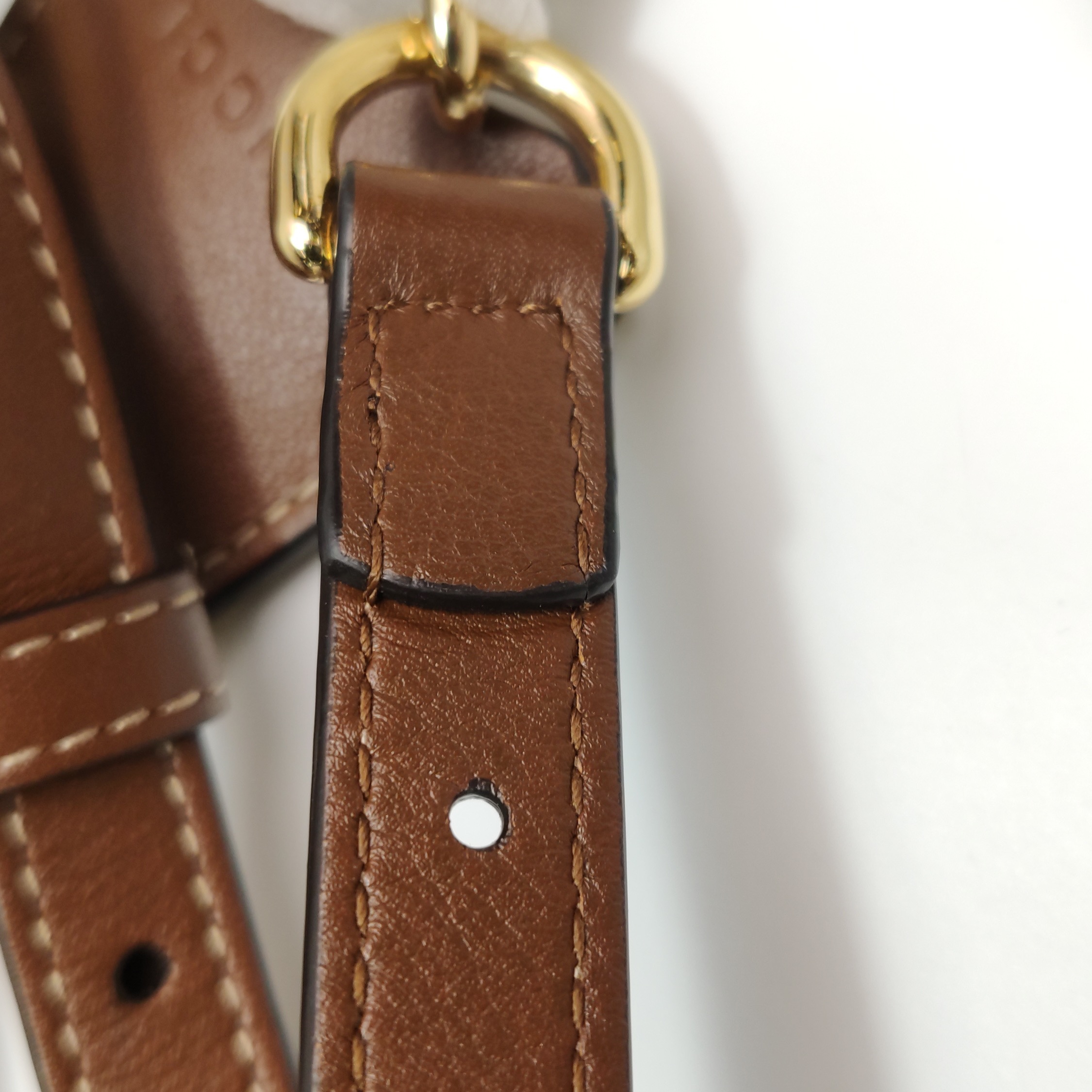 Gucci Padlock Chain Shoulder Bag GG Coated Canvas with Leather Medium — photo 16 of 16