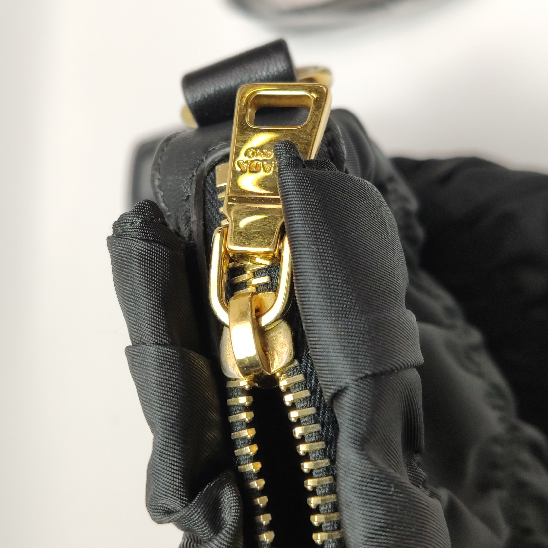 Prada Gaufre Convertible Tote Leather and Tessuto Large — photo 11 of 25