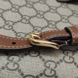 Gucci Padlock Chain Shoulder Bag GG Coated Canvas with Leather Medium — thumbnail 14