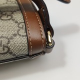 Gucci Padlock Chain Shoulder Bag GG Coated Canvas with Leather Medium — thumbnail 10