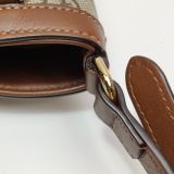Gucci Padlock Chain Shoulder Bag GG Coated Canvas with Leather Medium — thumbnail 15