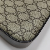 Gucci Padlock Chain Shoulder Bag GG Coated Canvas with Leather Medium — thumbnail 12