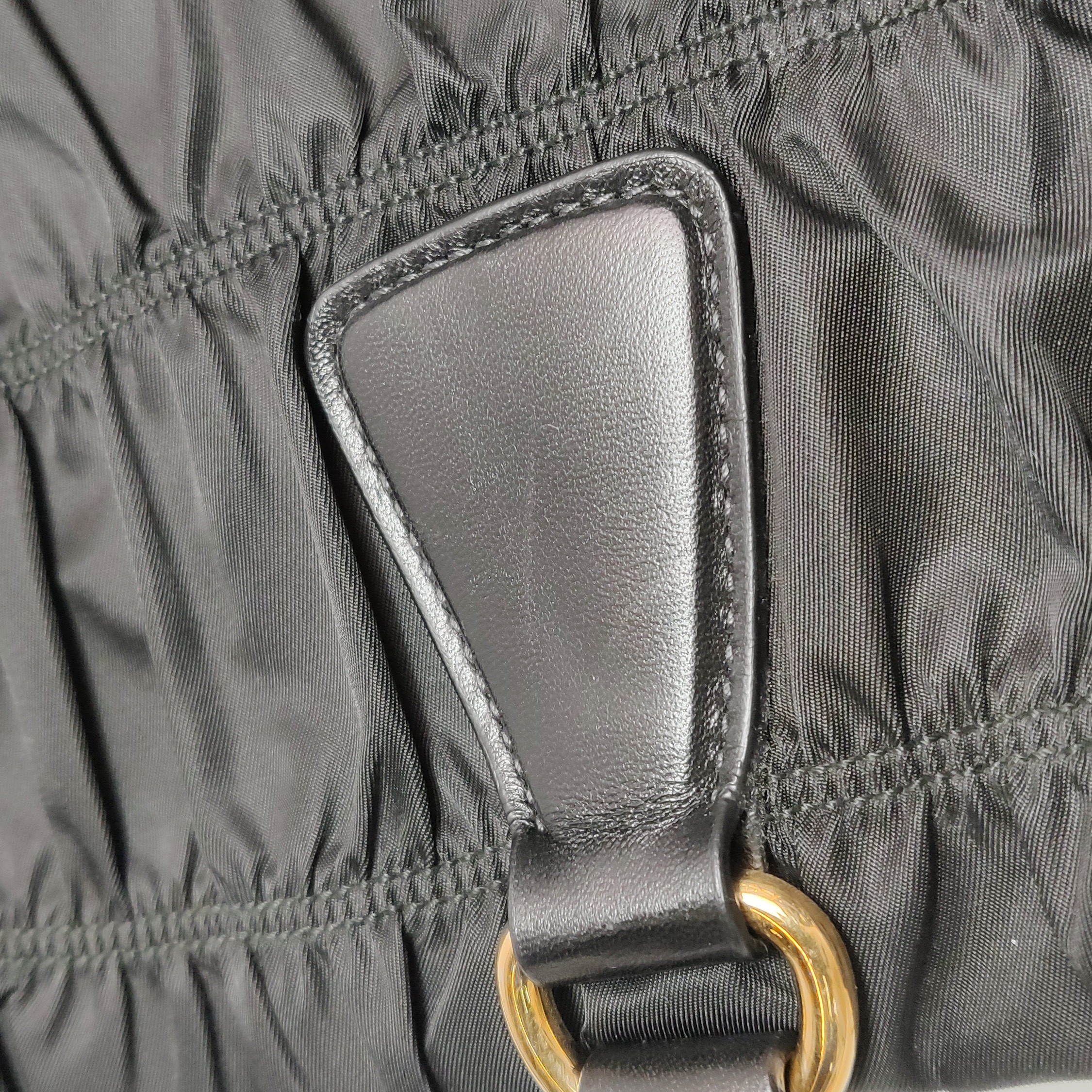 Prada Gaufre Convertible Tote Leather and Tessuto Large — photo 17 of 25