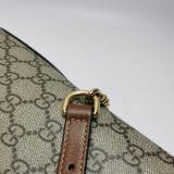 Gucci Padlock Chain Shoulder Bag GG Coated Canvas with Leather Medium — thumbnail 14
