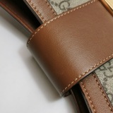 Gucci Padlock Chain Shoulder Bag GG Coated Canvas with Leather Medium — thumbnail 11