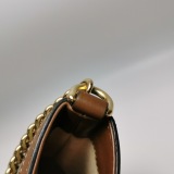 Gucci Padlock Chain Shoulder Bag GG Coated Canvas with Leather Medium — thumbnail 9