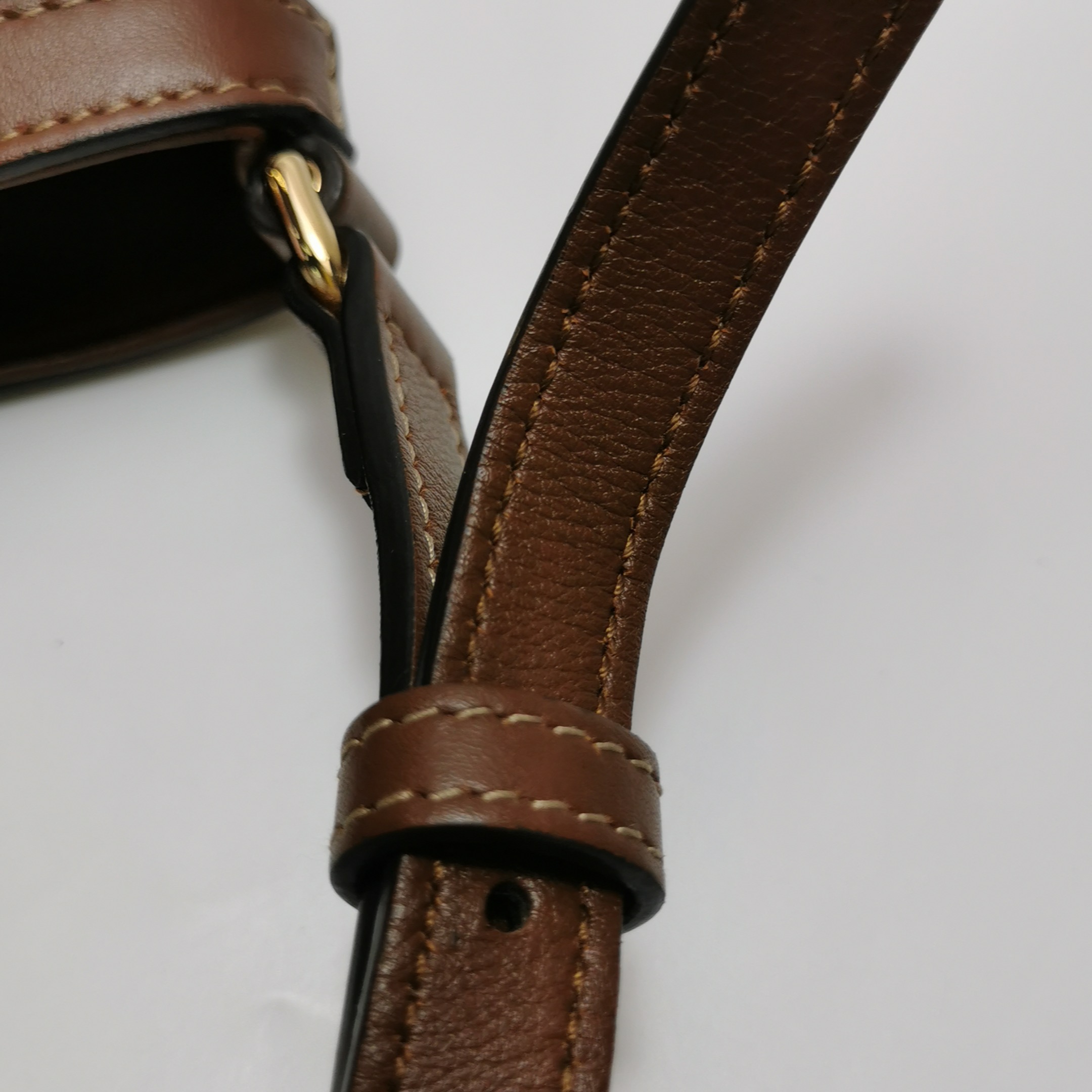 Gucci Padlock Chain Shoulder Bag GG Coated Canvas with Leather Medium — photo 15 of 15