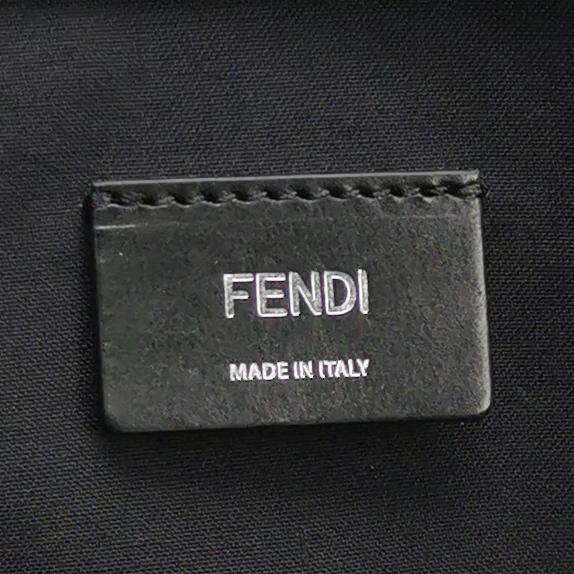 Fendi Convertible Open Tote Zucca Jacquard Fabric and Leather Large — photo 8 of 22