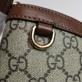 Gucci Padlock Chain Shoulder Bag GG Coated Canvas with Leather Medium — thumbnail 9