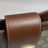 Gucci Padlock Chain Shoulder Bag GG Coated Canvas with Leather Medium — thumbnail 11