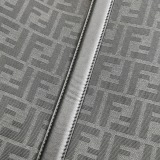 Fendi Convertible Open Tote Zucca Jacquard Fabric and Leather Large — thumbnail 19