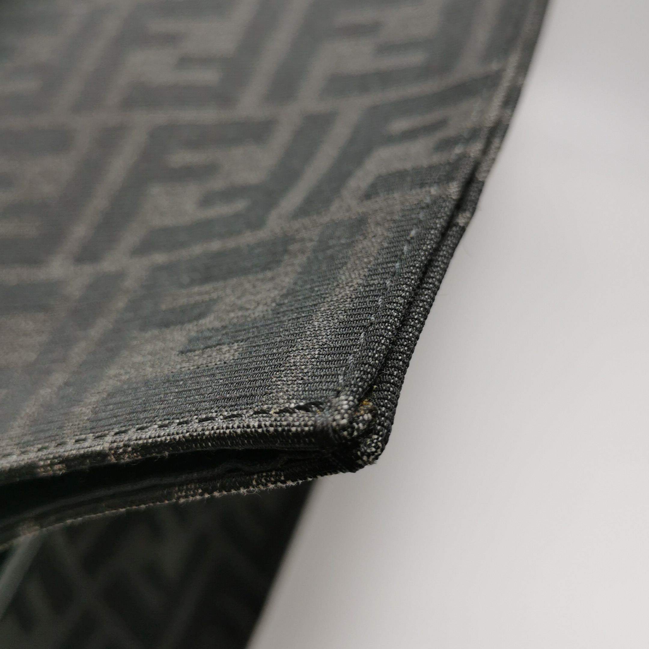 Fendi Convertible Open Tote Zucca Jacquard Fabric and Leather Large — photo 20 of 22