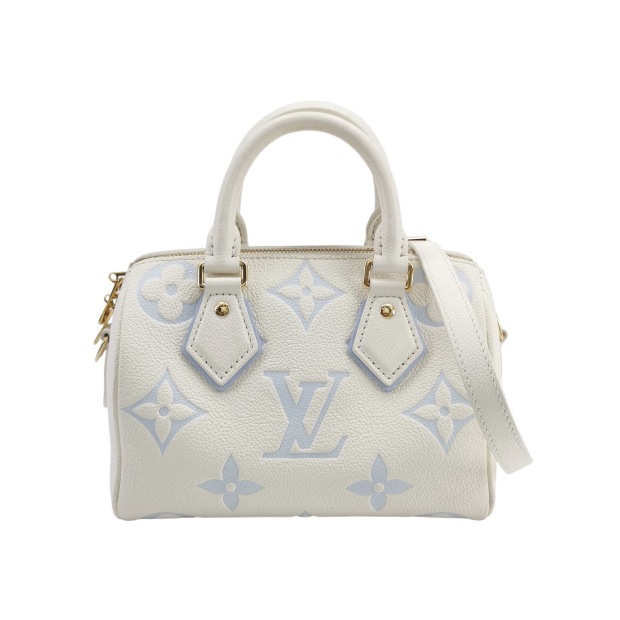 Louis Vuitton(LV) Speedy Bandouliere Bag Bicolor Monogram Empreinte Giant 20 — pre-owned, Vierlot