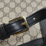 Gucci Padlock Chain Shoulder Bag GG Coated Canvas with Leather Medium — thumbnail 11