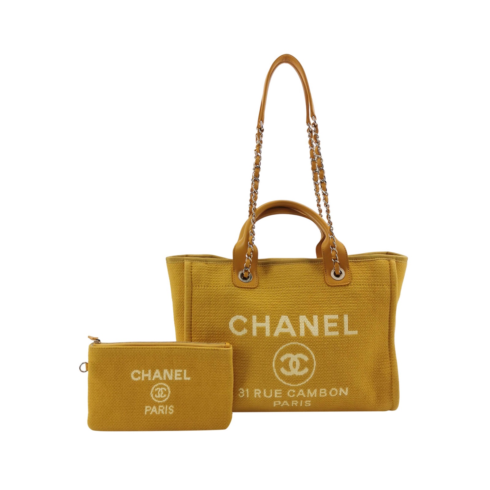 Chanel Deauville NM Tote Mixed Fibers Small — photo 1 of 25