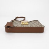 Gucci Padlock Chain Shoulder Bag GG Coated Canvas and Leather Small — thumbnail 6