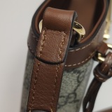 Gucci Padlock Chain Shoulder Bag GG Coated Canvas and Leather Small — thumbnail 12