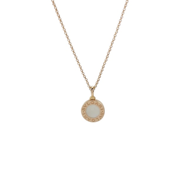 Bvlgari Pendant Necklace 18K Rose Gold with Mother of Pearl — pre-owned, Vierlot