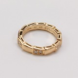 Bvlgari Serpenti Viper Ring 18K Rose Gold with Diamonds Size(HK) 9 — thumbnail 6