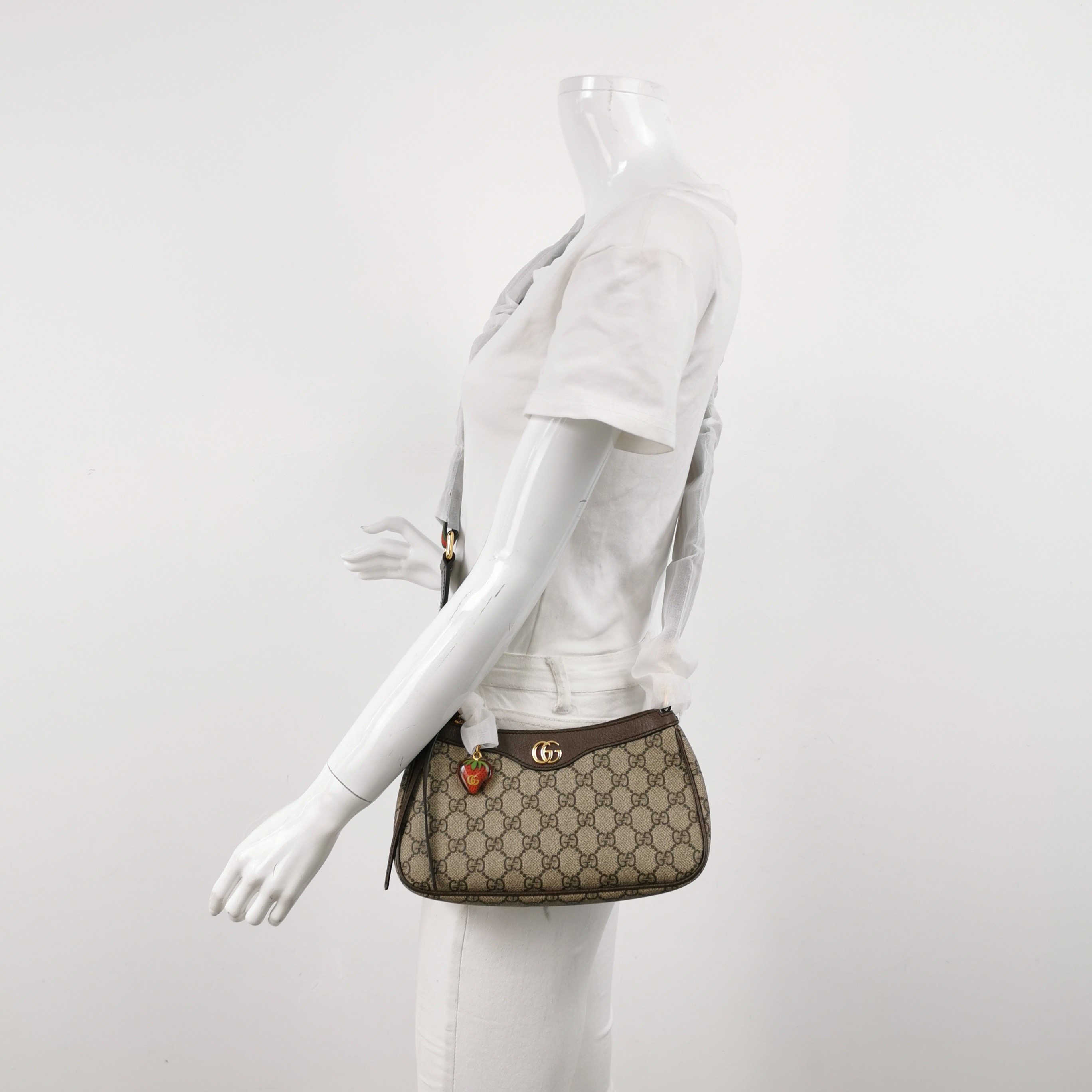 Gucci Ophidia Charm Shoulder Bag GG Coated Canvas Small — alternate view