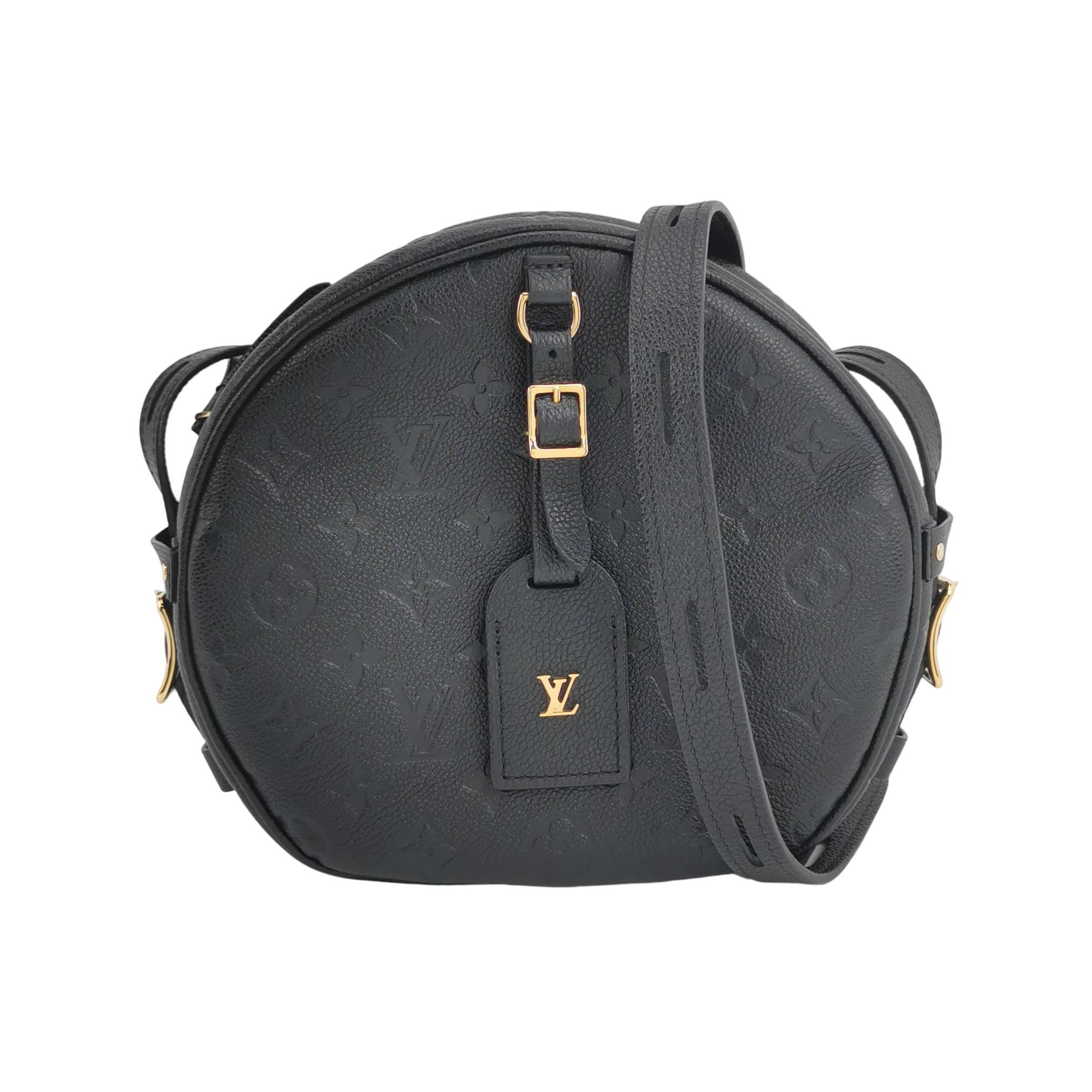 Louis Vuitton(LV) Boite Chapeau Souple Bag Monogram Empreinte Leather MM — photo 1 of 17
