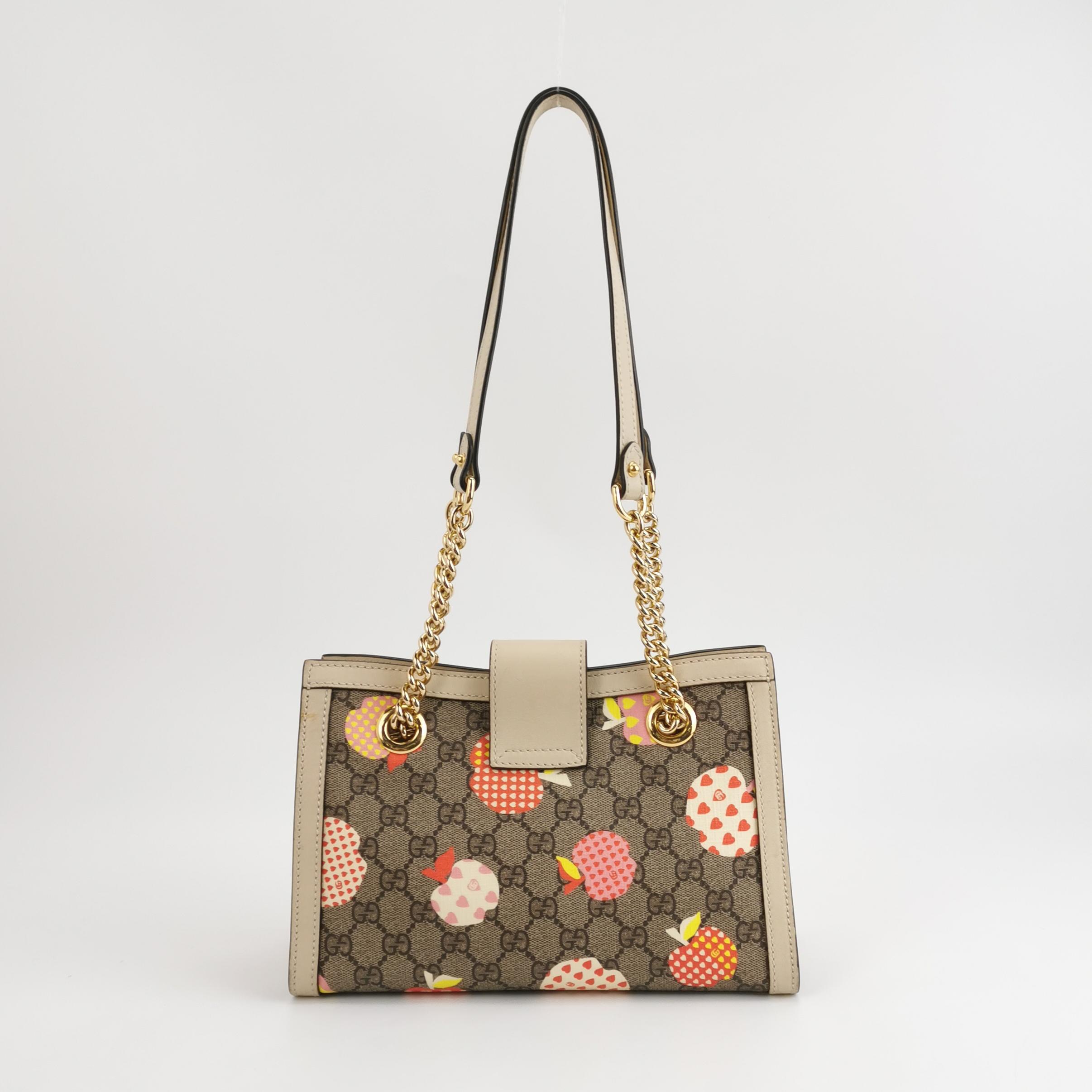 Gucci Padlock Chain Tote Printed GG Coated Canvas Small — photo 3 of 15